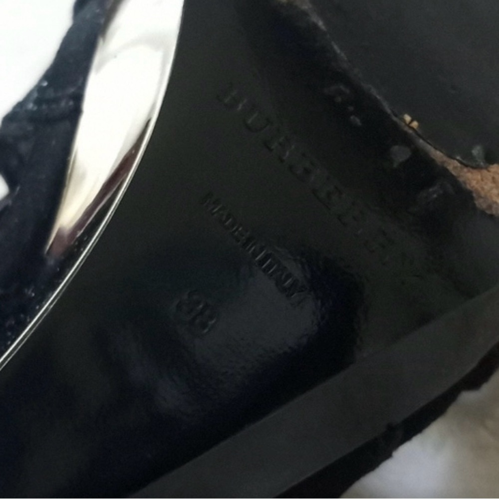 Burberry cage open toe heels size38 - Picture 5 of 8